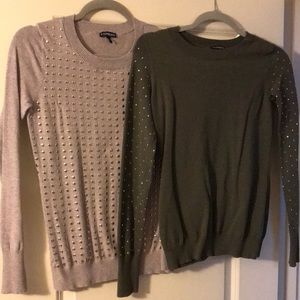 Studded sweaters